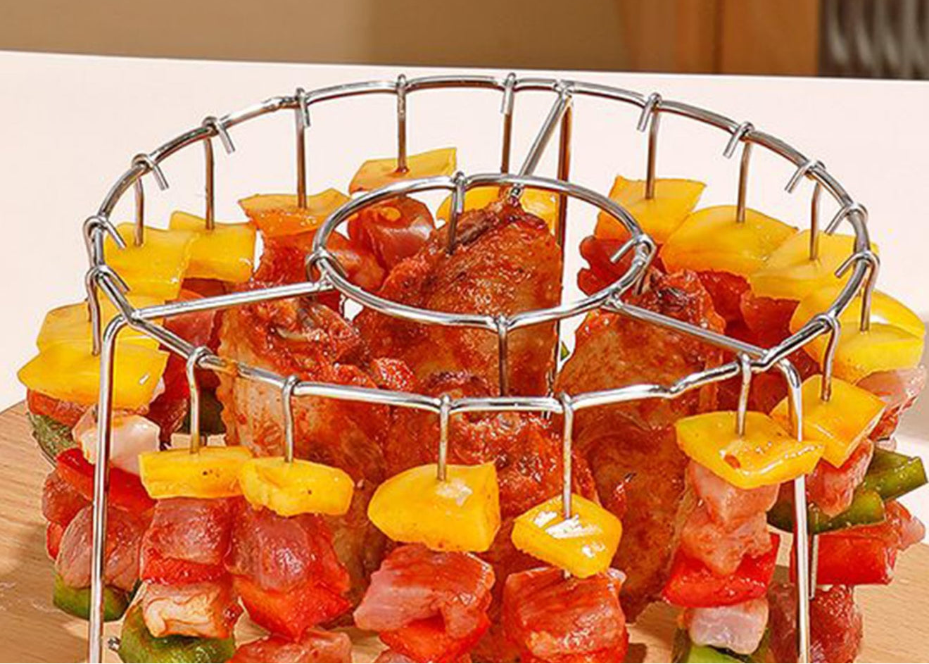 Parrilla Vertical 360° para Air Fryer